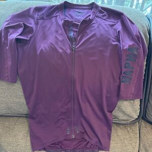 Rapha Pro Team Aero Jersey ll, Full Zip Short Sleeve Women’s Cycling Size Large